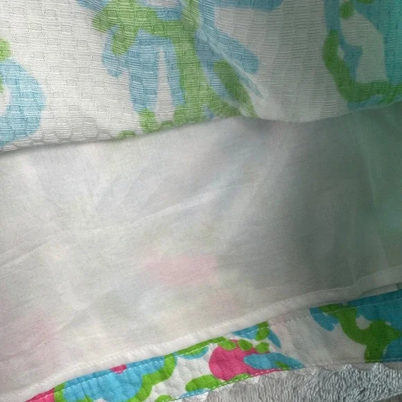 NWT $118 Lilly Pulitzer Womens Lavender Skirt A Delicacy Print 6 Pink Blue - Picture 9 of 13